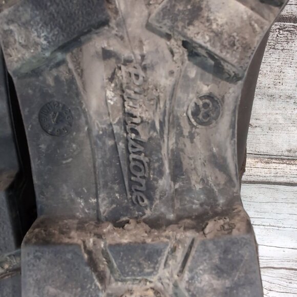 Blundstone Lace-Up Leather Boots Brown Work Casual Ankle Shoes – Men’s 8 - Picture 10 of 11